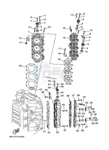 Z250FETOL drawing CYLINDER--CRANKCASE-2