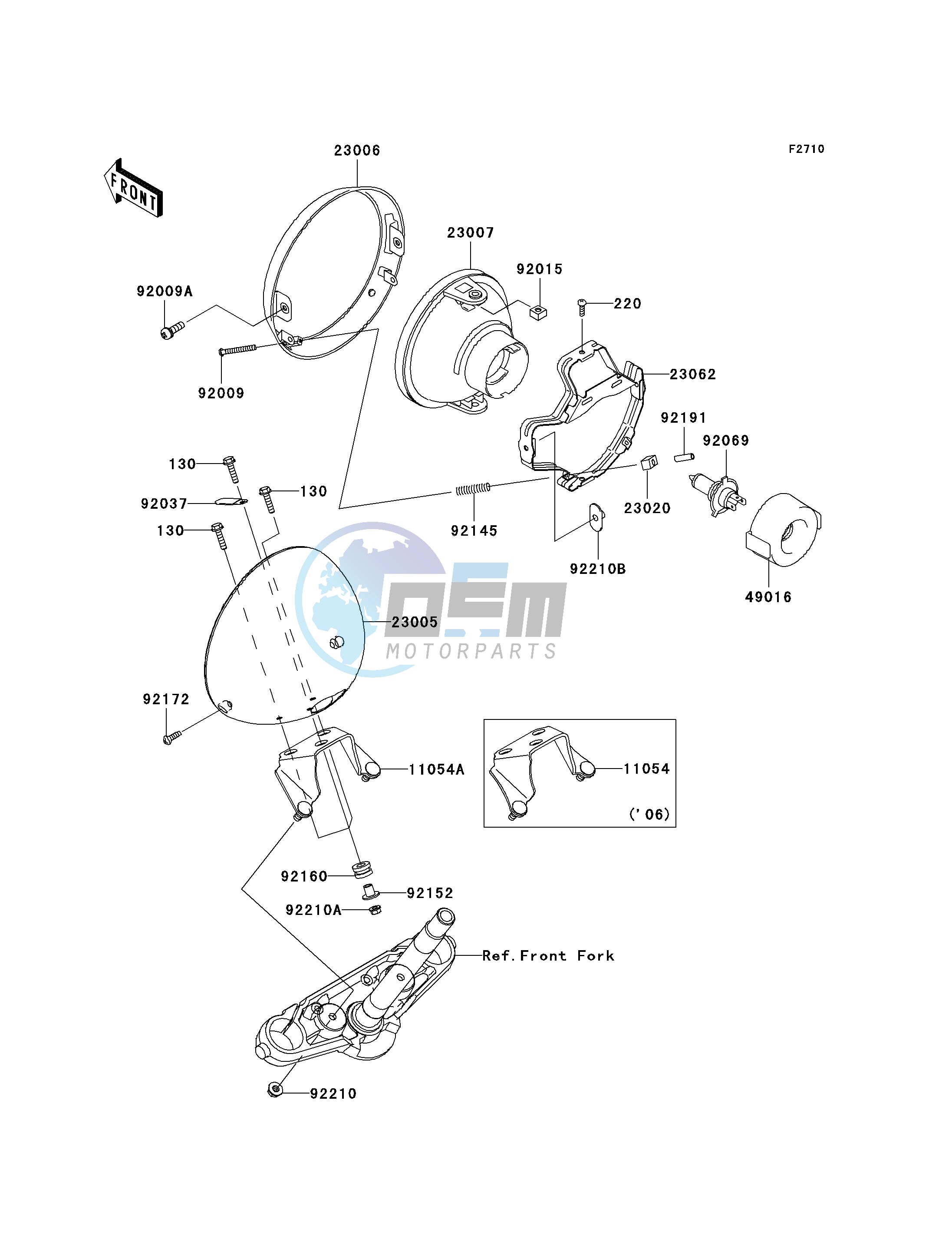 HEADLIGHT-- S- --- D6F - D8F- -