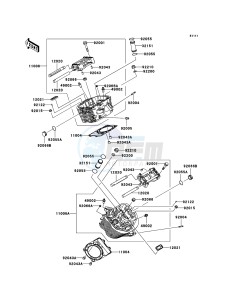 VN900_CLASSIC VN900B6F GB XX (EU ME A(FRICA) drawing Cylinder Head