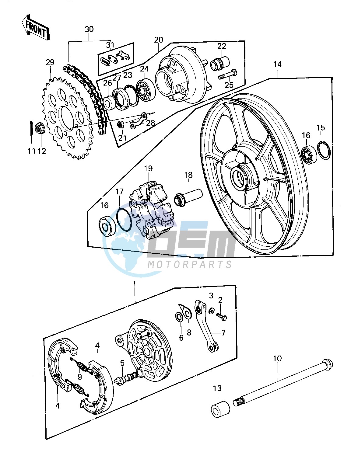 REAR WHEEL_HUB_BRAKE_CHAIN -- 80 A1- -