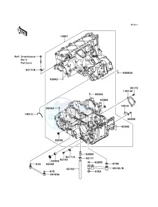 1400GTR_ABS ZG1400CDF FR GB XX (EU ME A(FRICA) drawing Crankcase