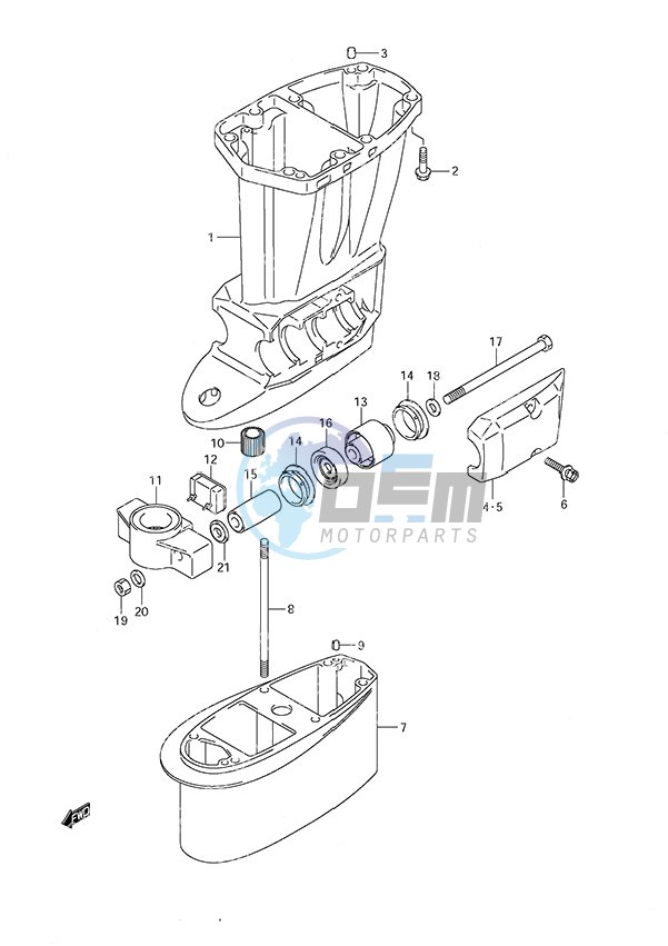 Drive Shaft Housing