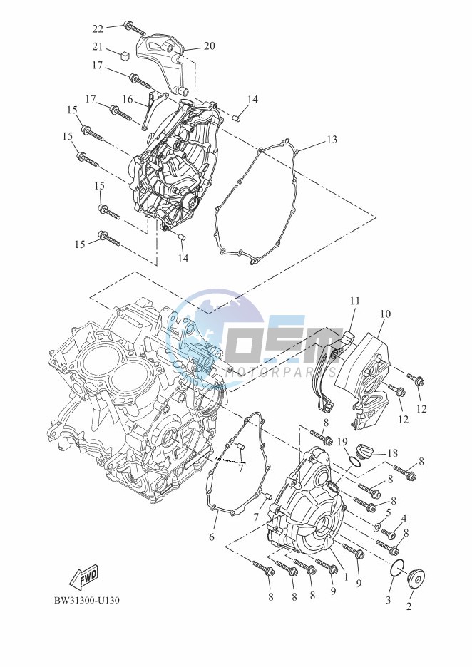 CRANKCASE COVER 1