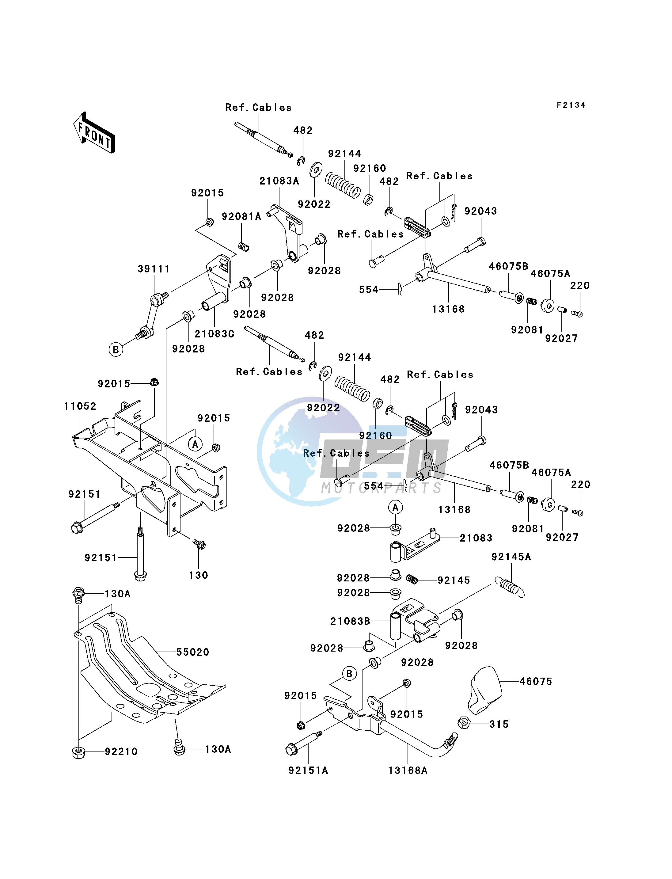 SHIFT LEVER-- S- -