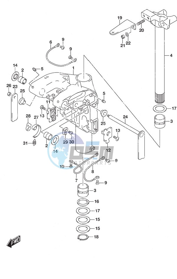 Swivel Bracket High Thrust