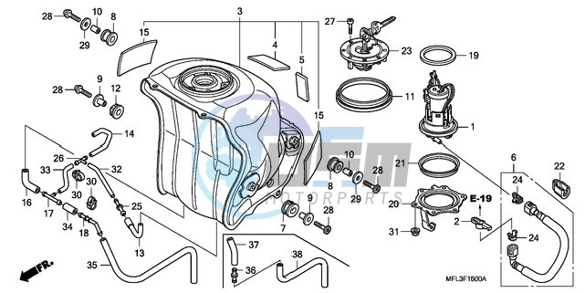 FUEL TANK/FUEL PUMP