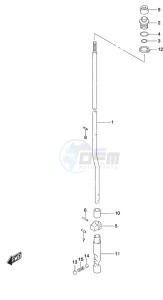 DF 50A drawing Clutch Rod