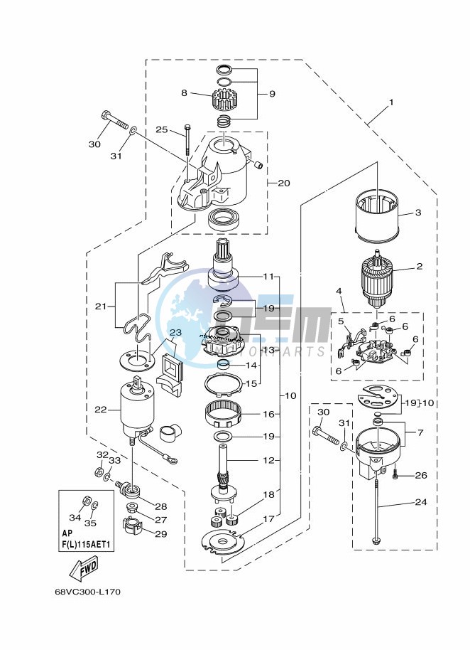 STARTER-MOTOR