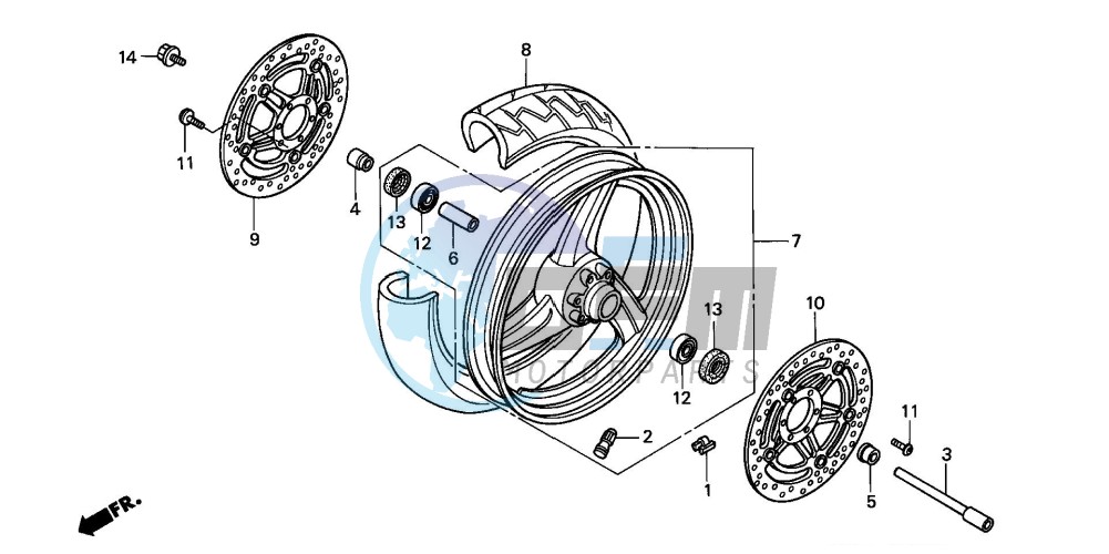 FRONT WHEEL