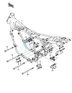 KZ 1300 A (A1-A3) drawing FRAME