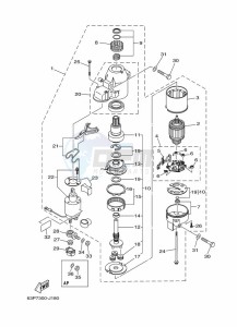 F150AETX drawing STARTER-MOTOR