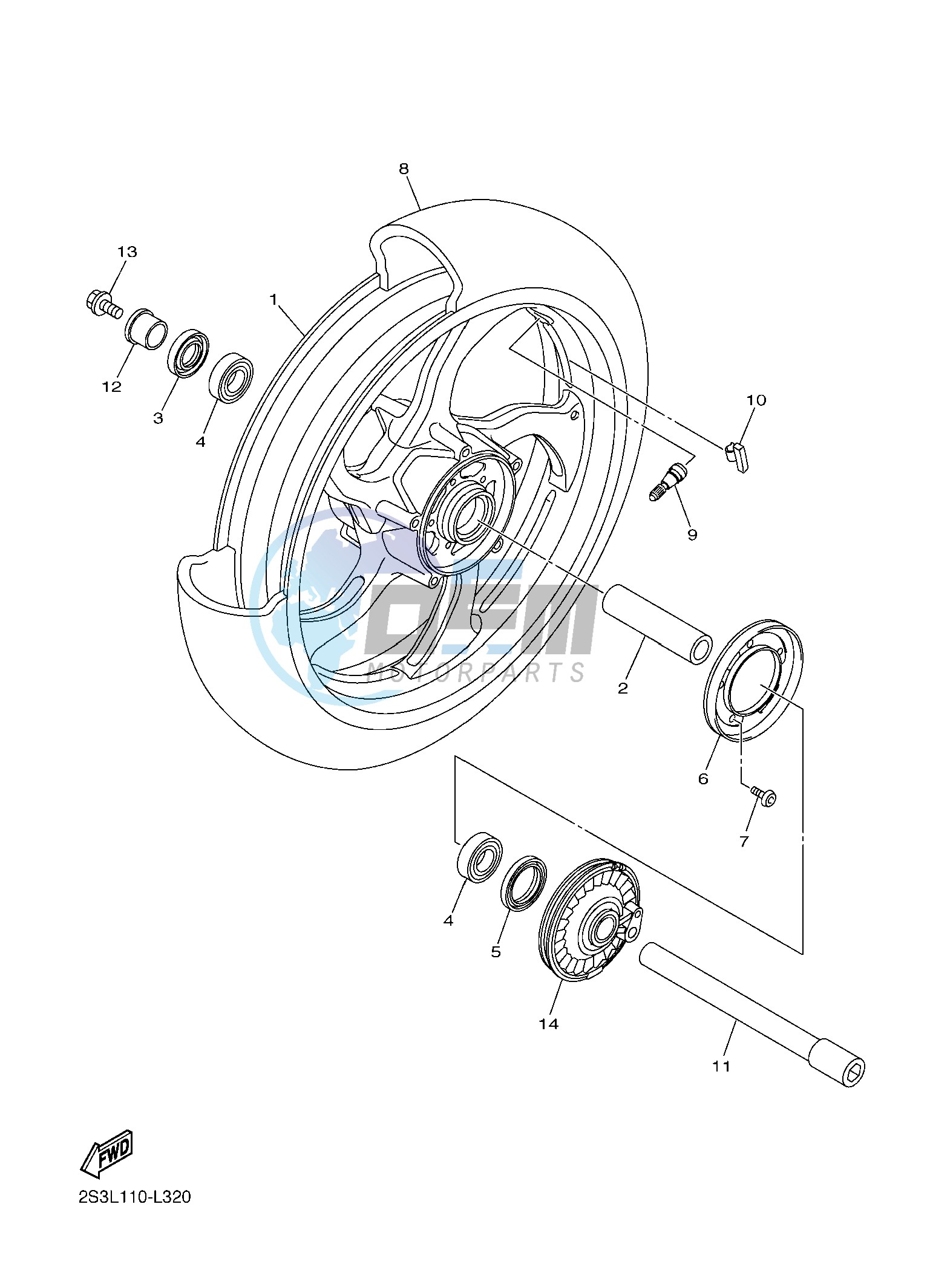 FRONT WHEEL