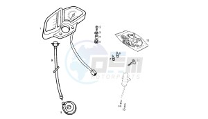 SENDA R X-RACE - 50 CC VTHSR1D1A EU2 drawing METER