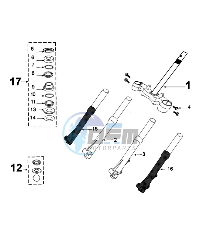 FORKS AND STEERING