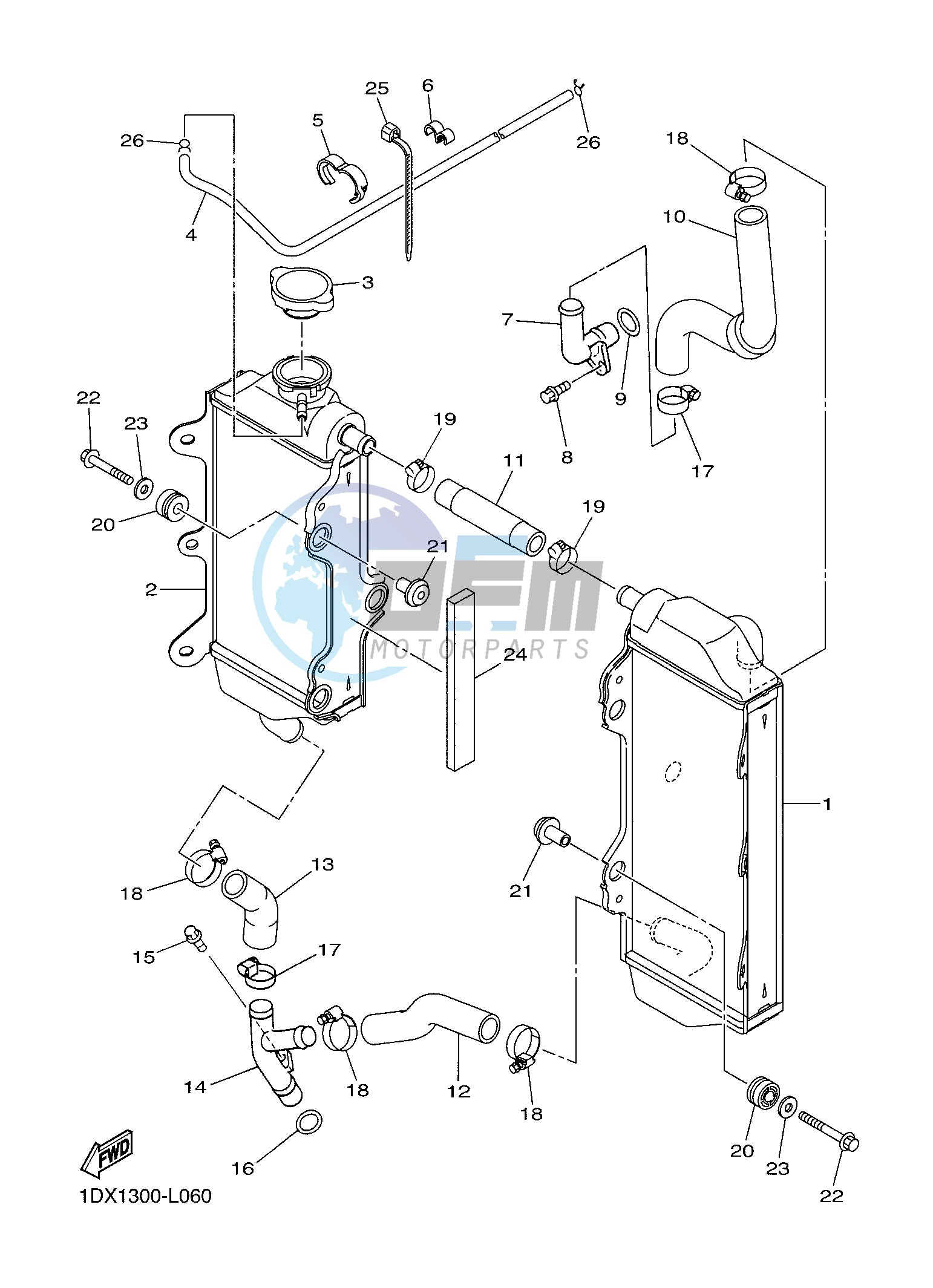 RADIATOR & HOSE