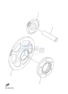 XJ6FA 600 DIVERSION F (ABS) (1DG5 1DG6) drawing STARTER