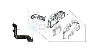 HD 125 drawing AIRFILTER