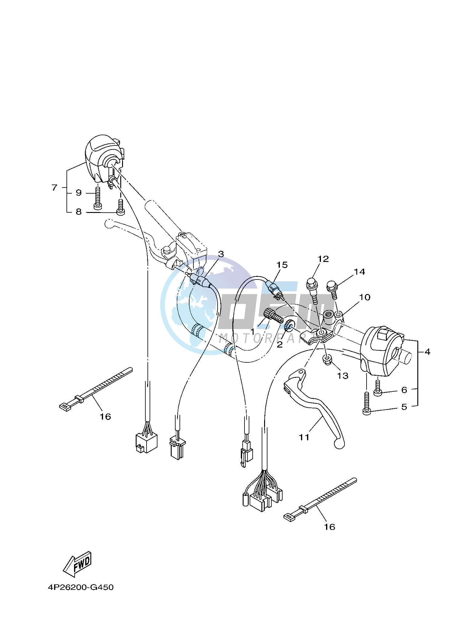 HANDLE SWITCH & LEVER