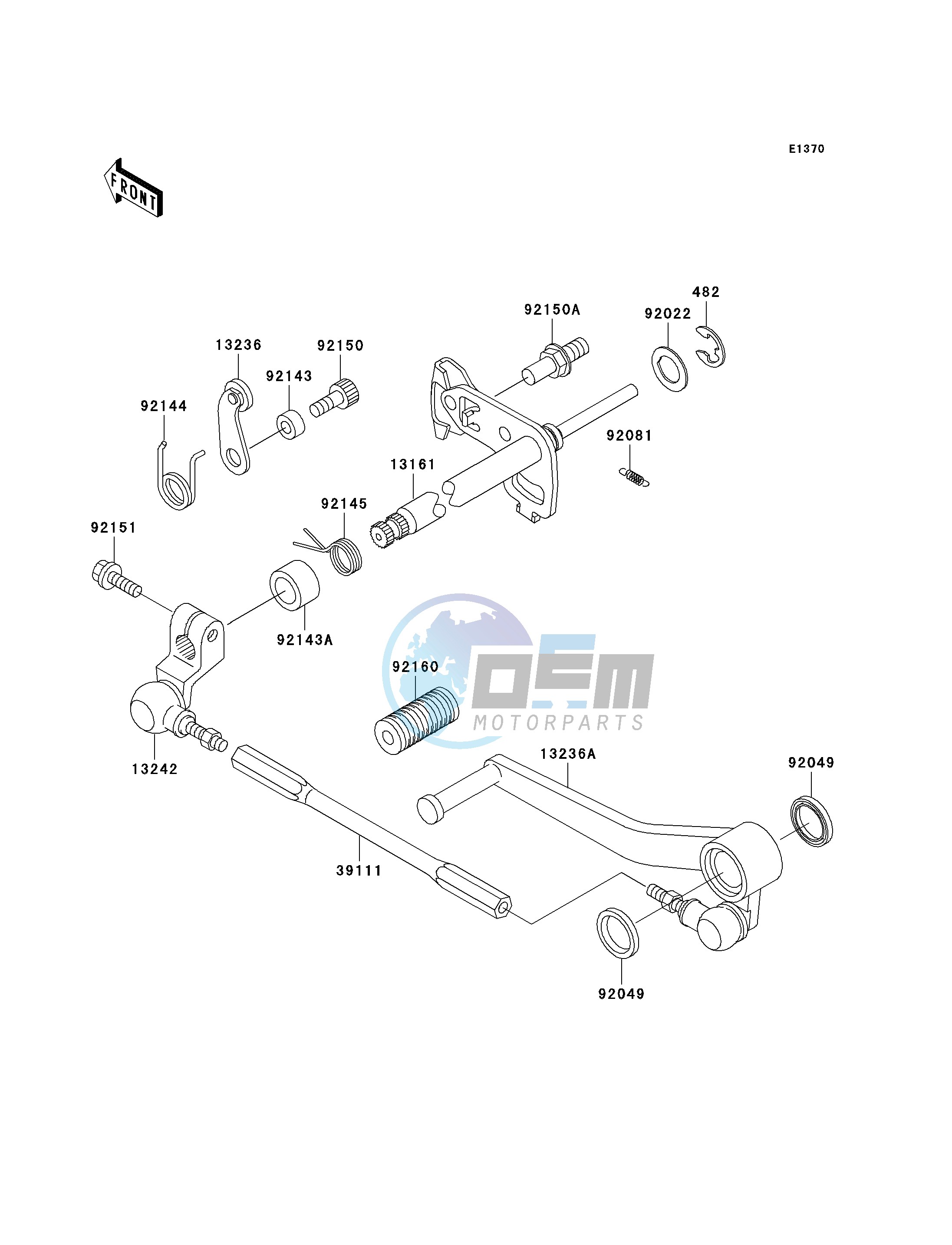 GEAR CHANGE MECHANISM