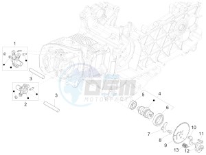 FLY 150 (APAC) drawing Rocking levers support unit