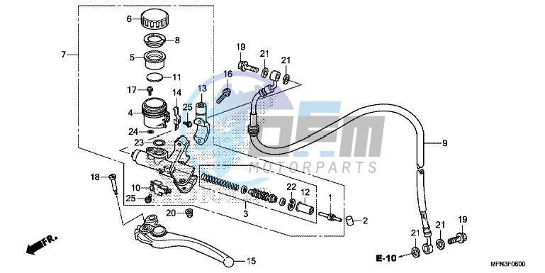 CLUTCH MASTER CYLINDER