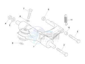 LXV 150 (NAFTA) drawing Swinging arm