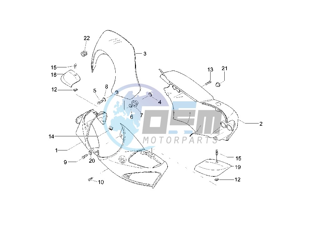 Handlebar shell