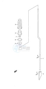 DF 6 drawing Shift Rod