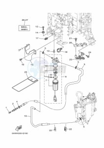 F350AETX drawing FUEL-SUPPLY-1