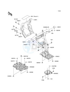 KVF 700 A [PRAIRIE 700 4X4] (A1-A2) [PRAIRIE 700 4X4] drawing GUARD-- S- -