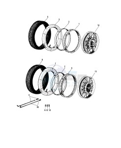 A1 250 SAMURAI drawing WHEELS_TIRES