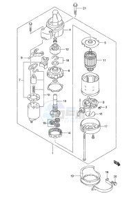 DF 50A drawing Starting Motor