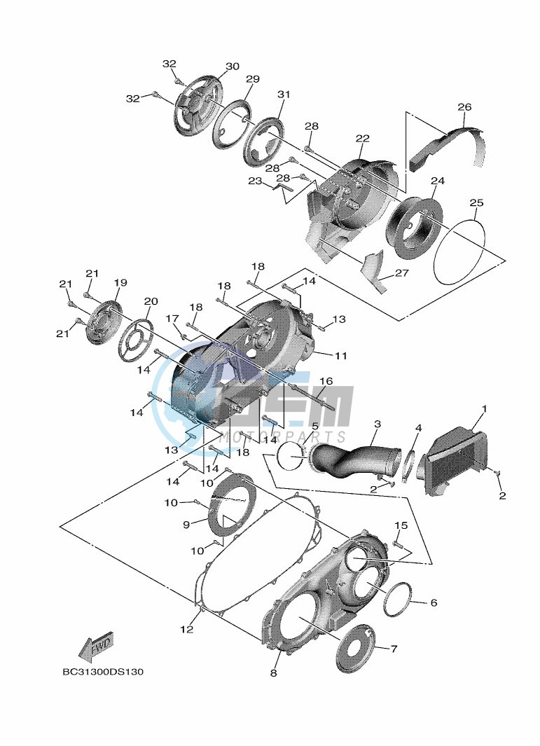 CRANKCASE COVER 2