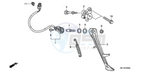 CBR1000RA9 ED / ABS REP drawing STAND