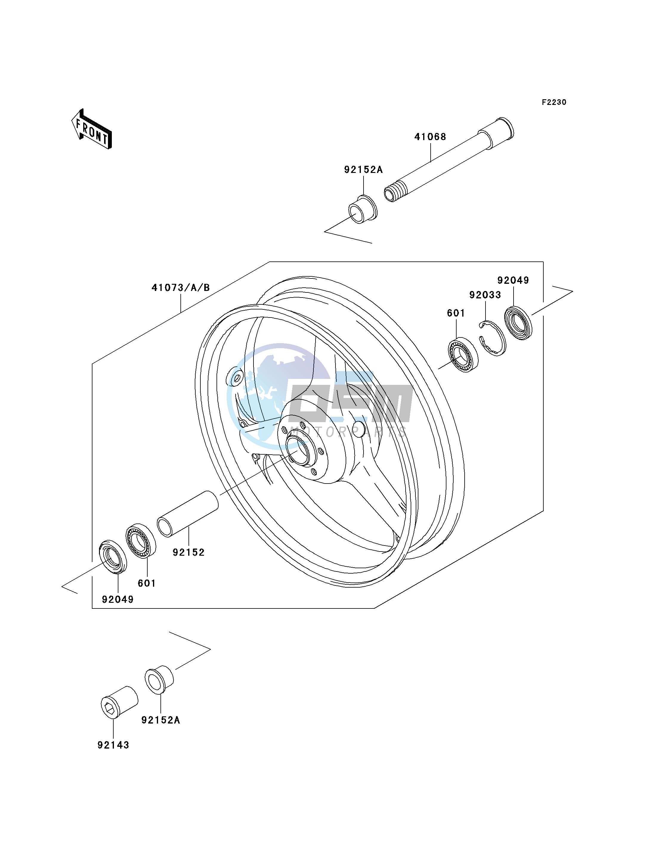 FRONT WHEEL