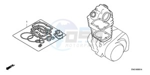 TRX420FEA Australia - (U / 2U 4WD) drawing GASKET KIT A