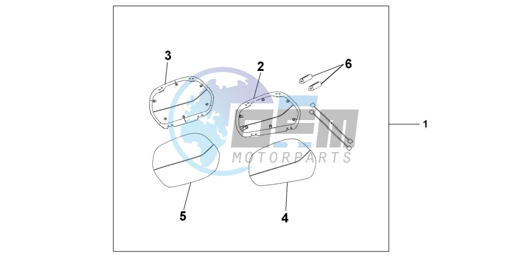 BIG SADDLEBAG LID