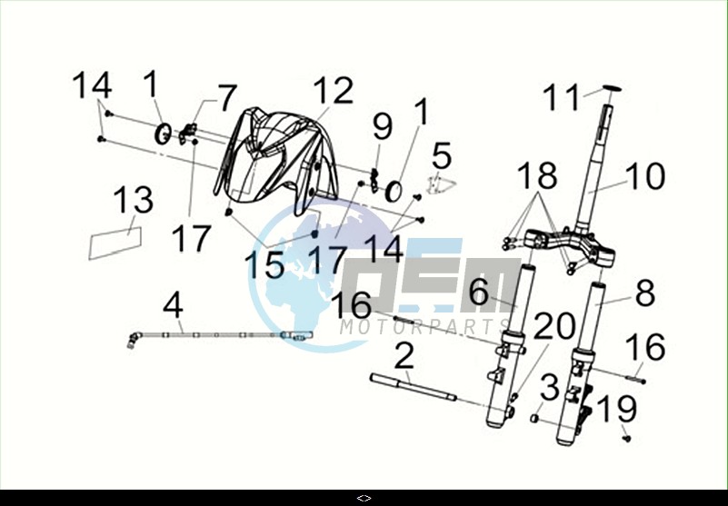 STRG. STEM - R-L CUSHION