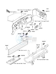 MULE_600 KAF400BDF EU drawing Labels