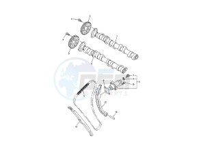 FZ6 NS 600 drawing CAMSHAFT- CHAIN