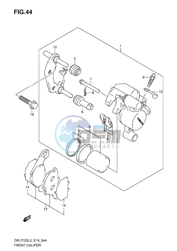 FRONT CALIPER