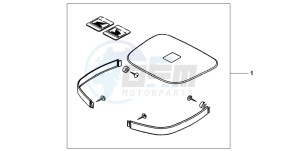 NT650V DEAUVILLE drawing PANEL SET