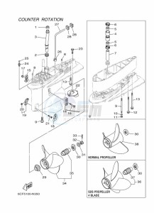 LF300XCA-2016 drawing PROPELLER-HOUSING-AND-TRANSMISSION-4