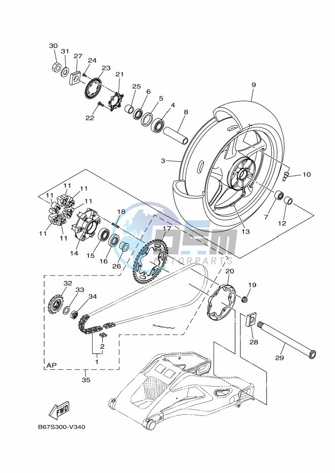 REAR WHEEL