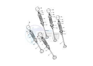 YZF R1 1000 drawing VALVE