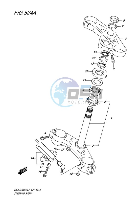 STEERING STEM