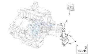 RSV 4 1000 APRC R ABS USA drawing Water pump