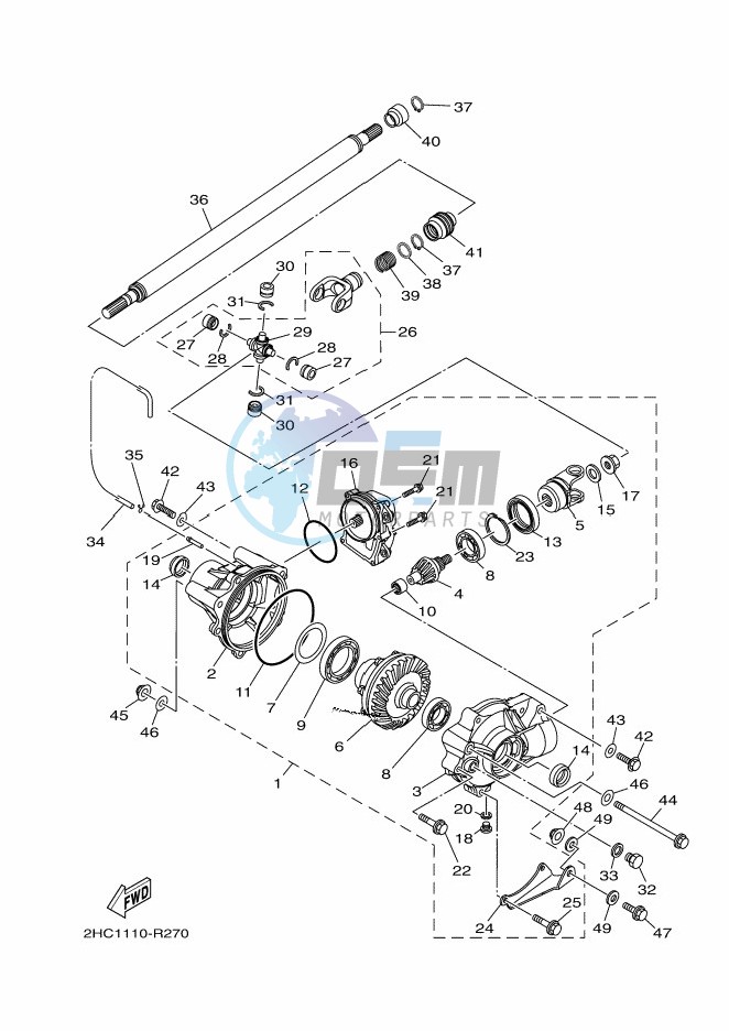 FRONT DIFFERENTIAL