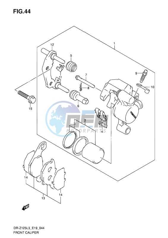 FRONT CALIPER