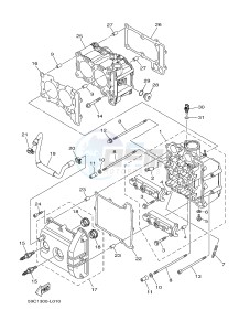 XP500 TMAX T-MAX 530 (2PWL) drawing CYLINDER